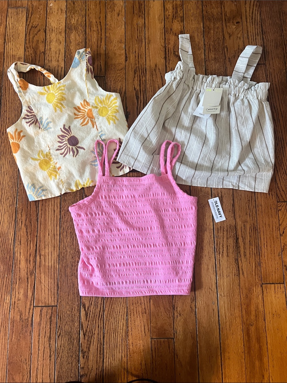 Bundle of Smocked Tank Top - Girls